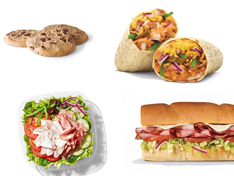 Subway Menu