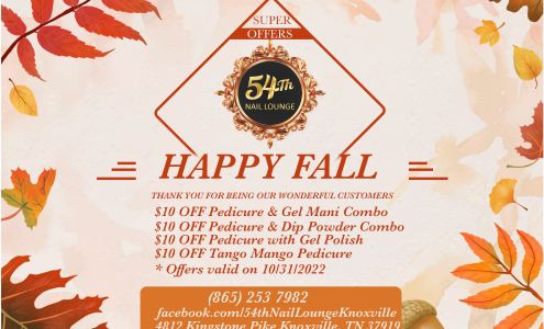 54th Nail Lounge Sequoyah Hill Knoxville Tn