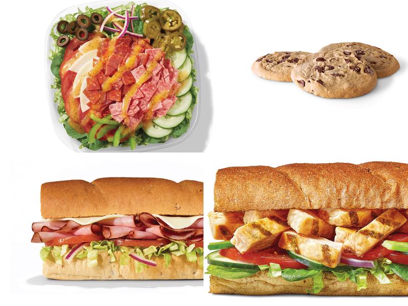 Subway Menu