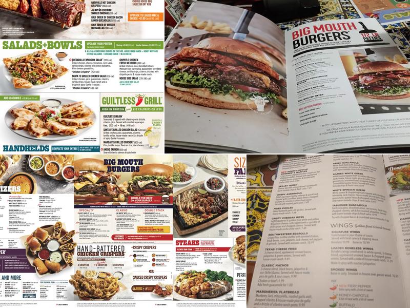 Chili's Grill & Bar Menu