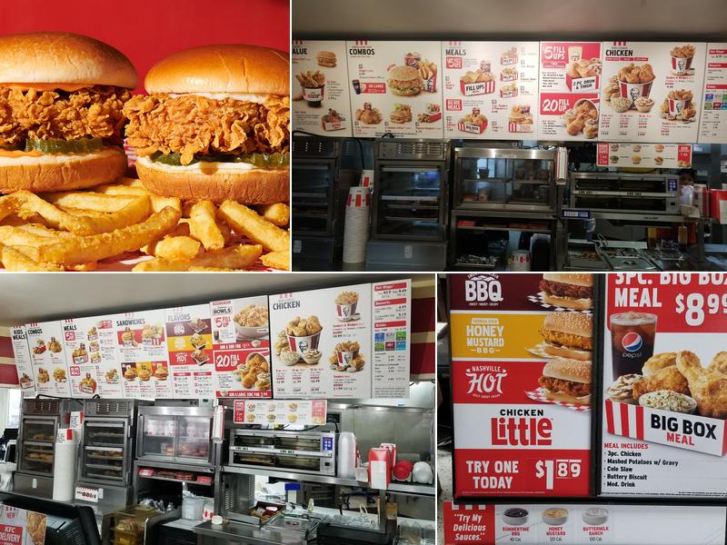 KFC Menu