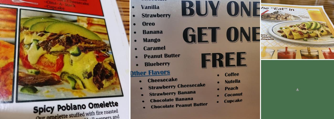 IHOP Menu