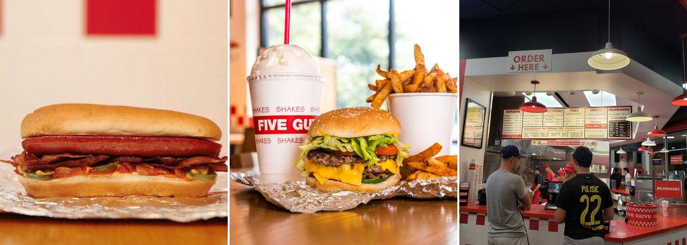 Five Guys Menu