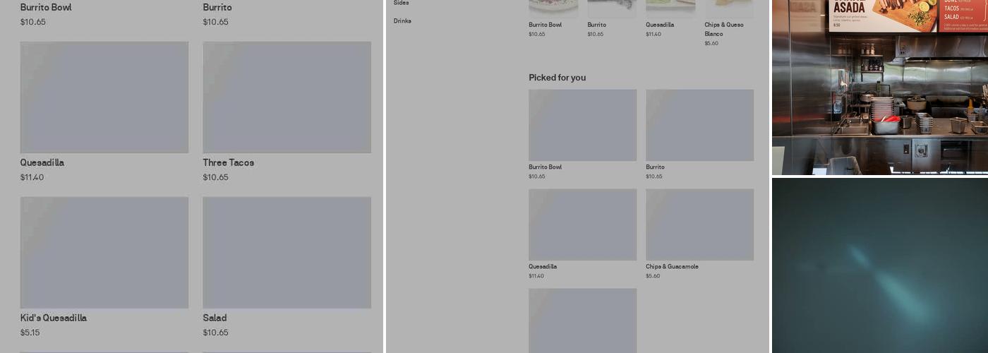 Chipotle Mexican Grill Menu