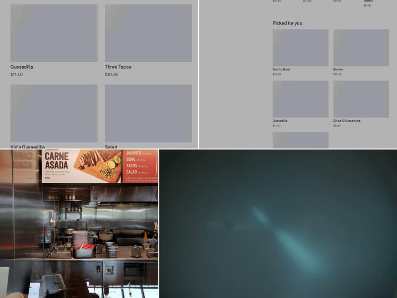 Chipotle Mexican Grill Menu