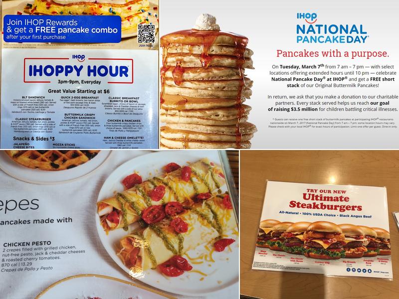 IHOP Menu