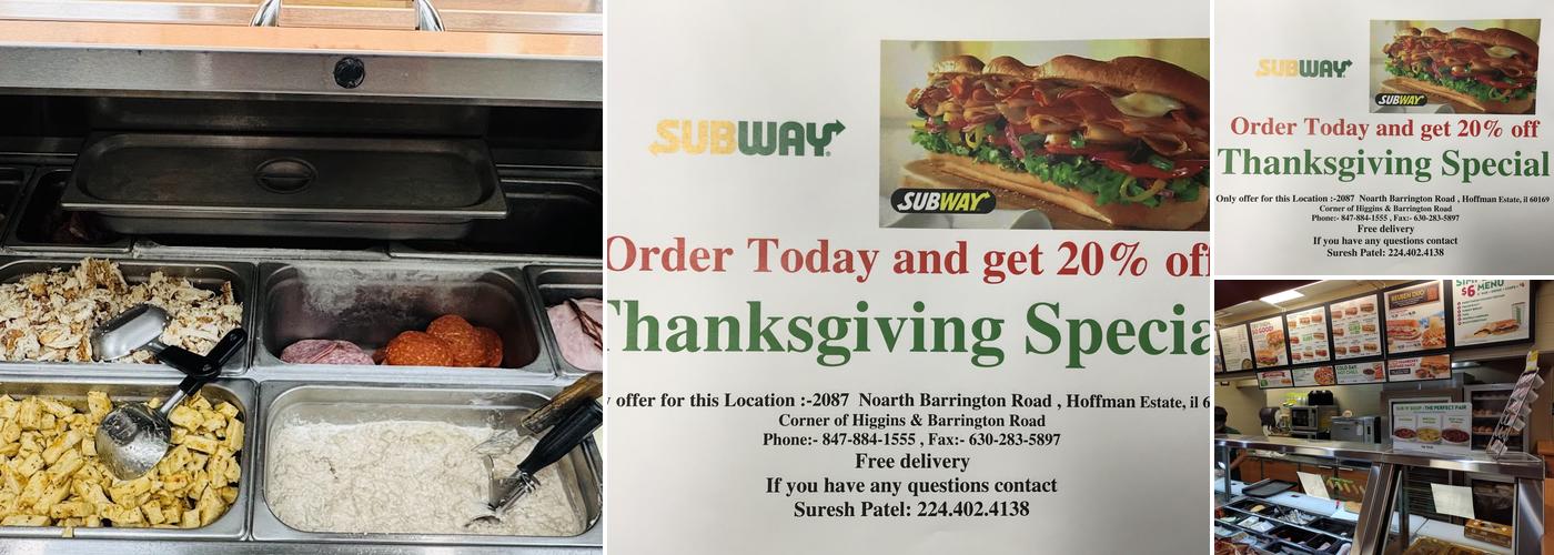 Subway Menu