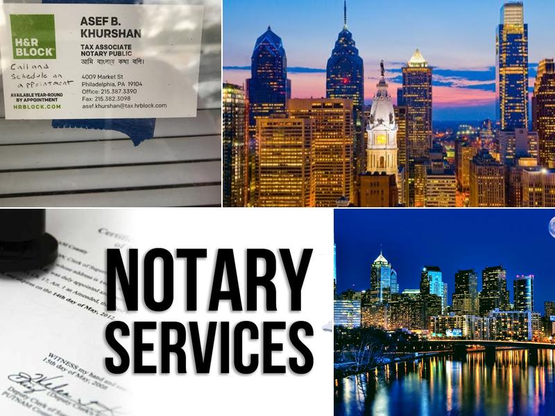 Notary Public of Philadelphia *Appointment Only*