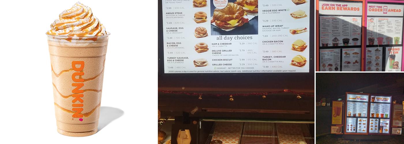Dunkin' Menu