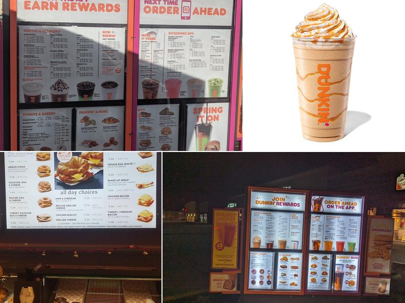 Dunkin' Menu