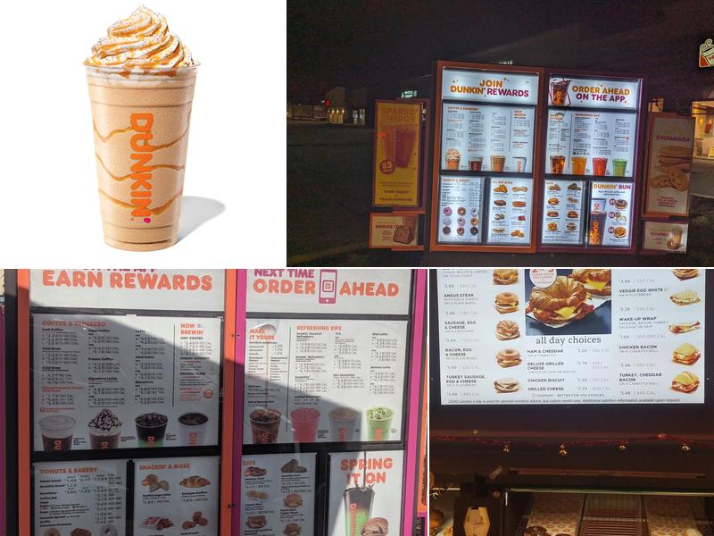Dunkin' Menu