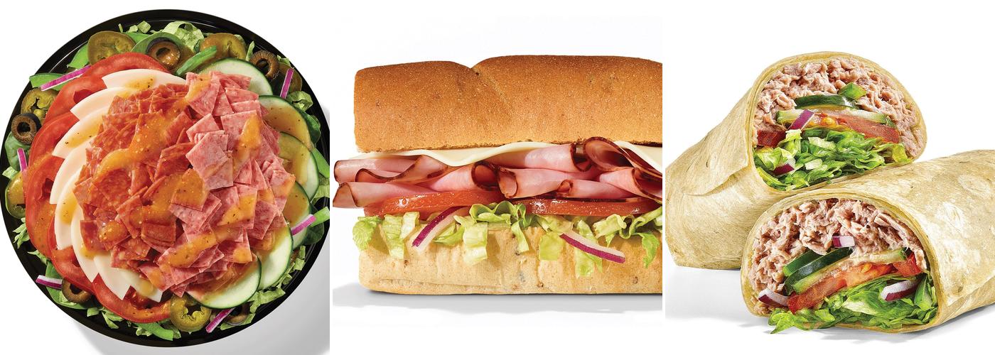 Subway Menu