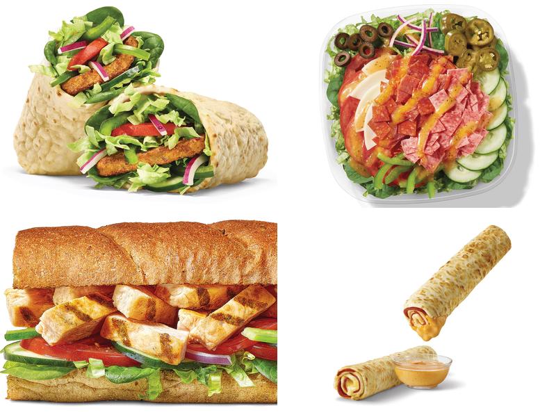 Subway Menu
