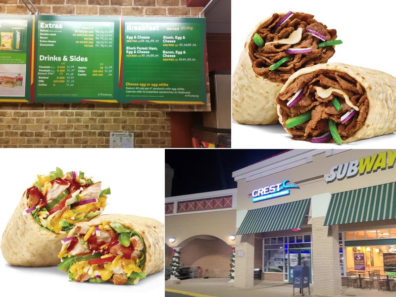 Subway Menu