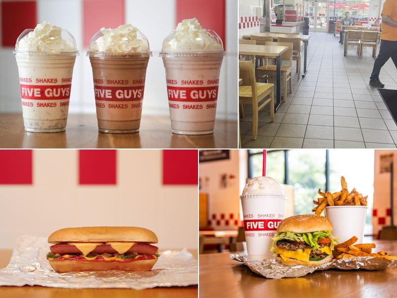 Five Guys Menu