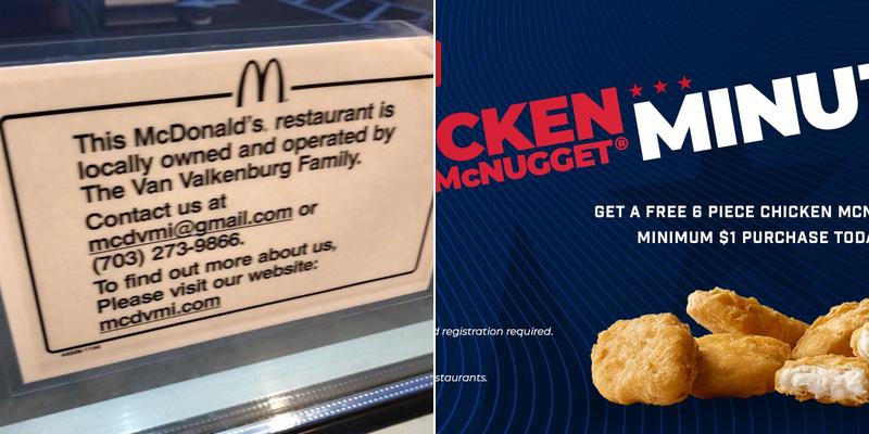 McDonald's Menu