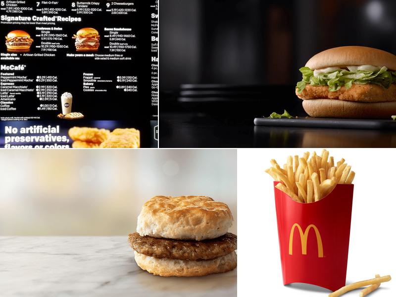 McDonald's Menu