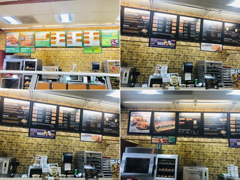 Subway Menu