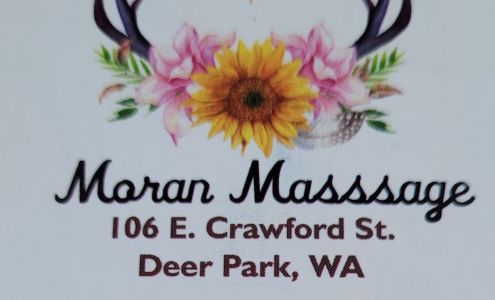 Moran Massage 106 E Crawford St, Deer Park Washington 99006