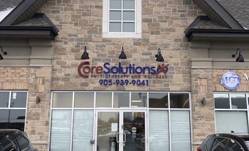 Core Solutions Physiotherapy and Wellness 50 Dr Kay Dr Unit A8, Schomberg Ontario L0G 1T0