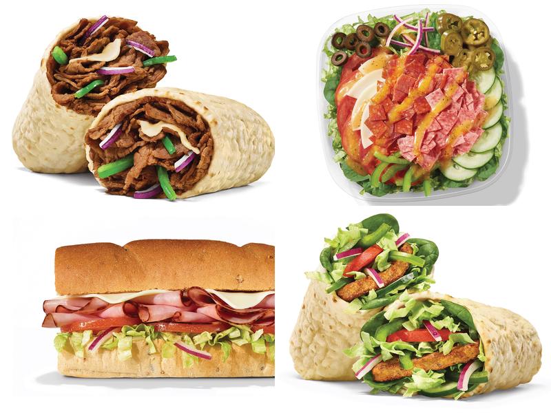 Subway Menu