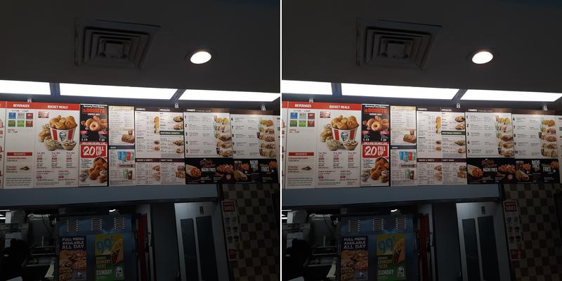 KFC Menu