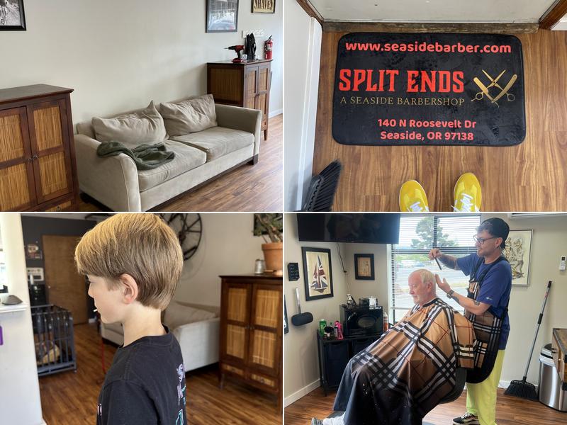 Split Ends A Seaside Barbershop