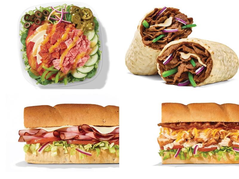 Subway Menu