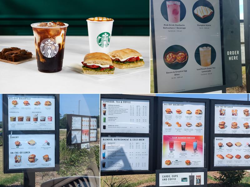 Starbucks Menu
