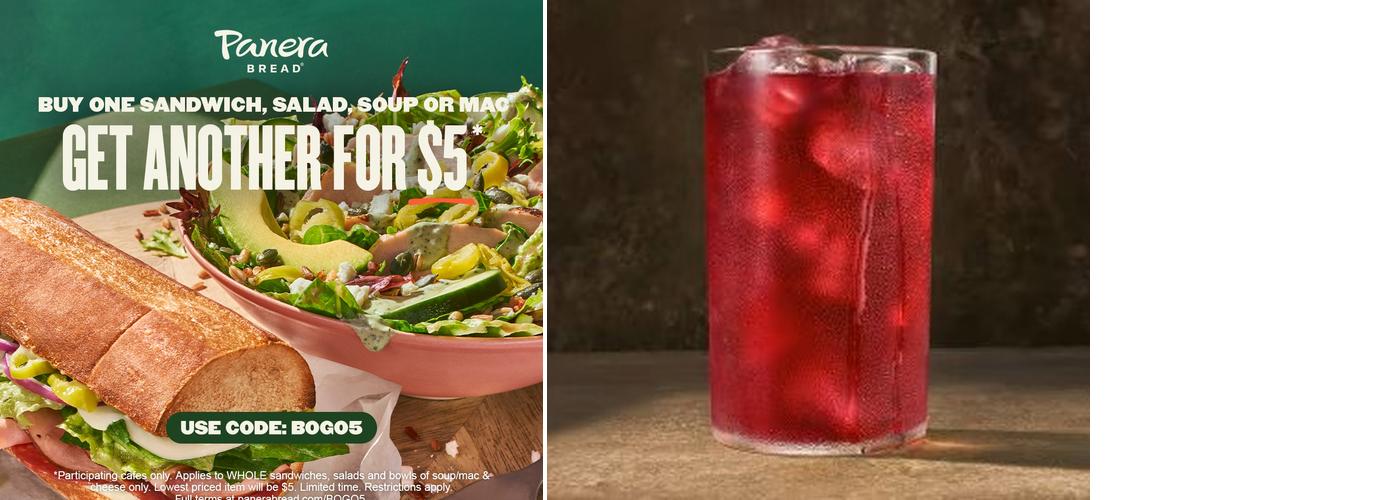 Panera Bread Menu
