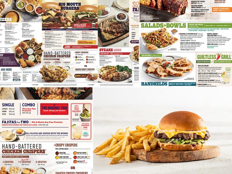 Chili's Grill & Bar Menu