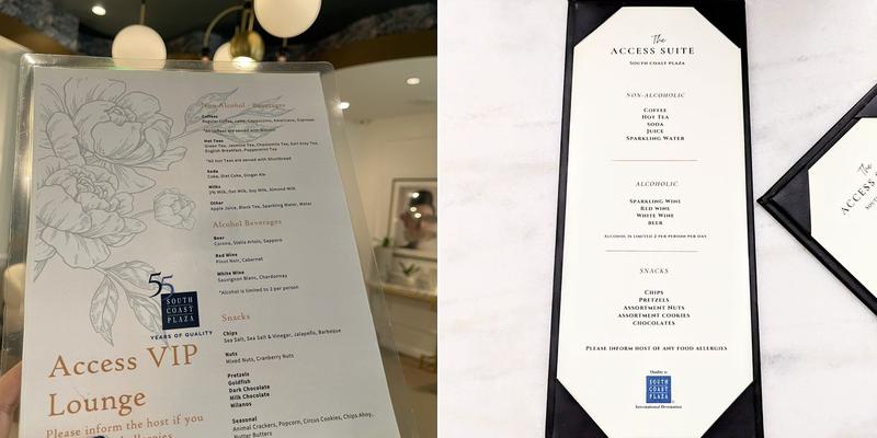 Access Menu