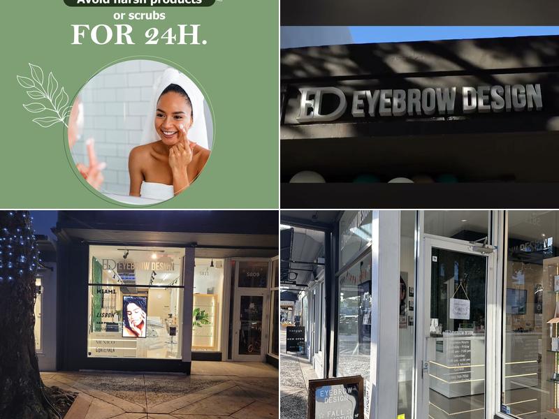 Eyebrow Design Sunset