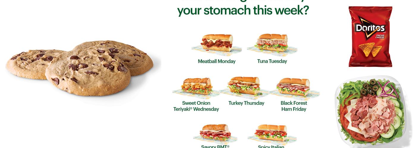 Subway Menu