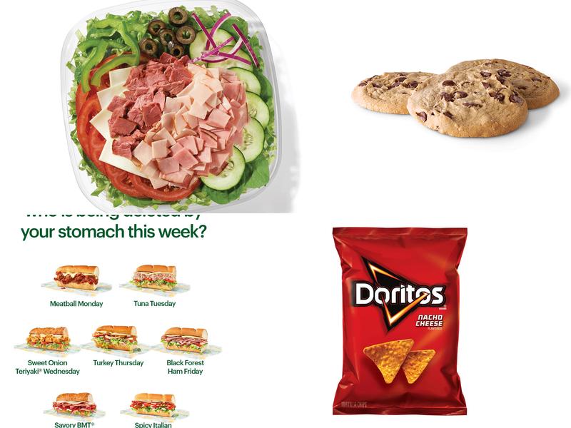 Subway Menu