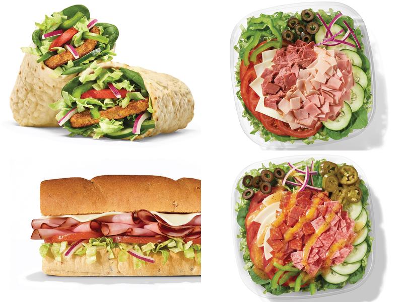Subway Menu