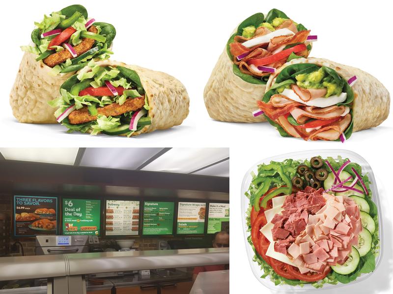 Subway Menu