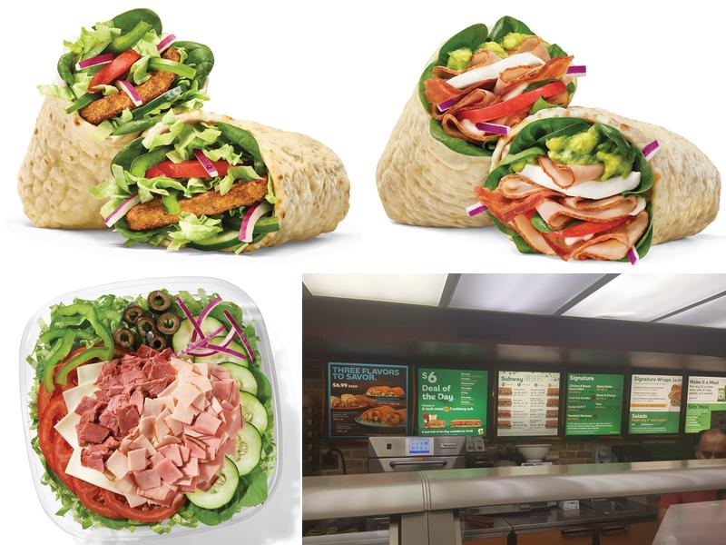 Subway Menu