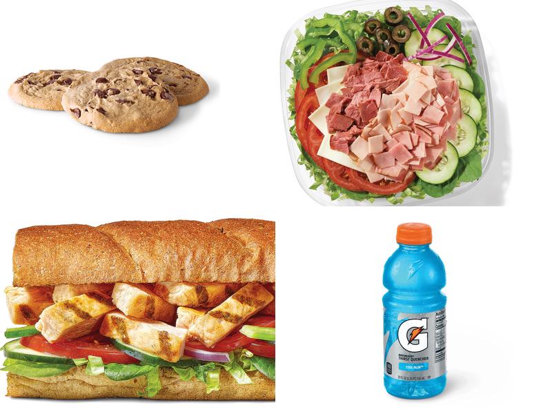Subway Menu