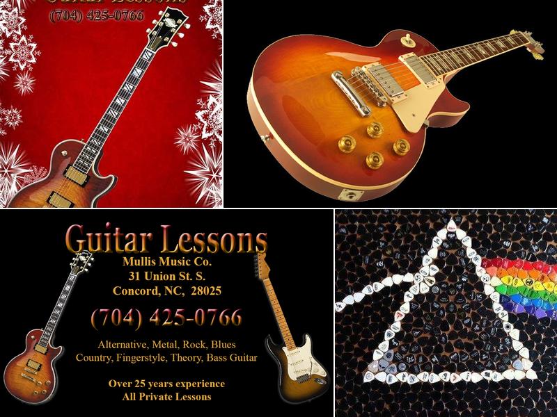 Guitar Lessons at Mullis Music