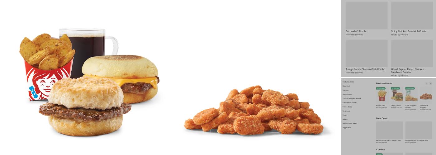 Wendy's Menu