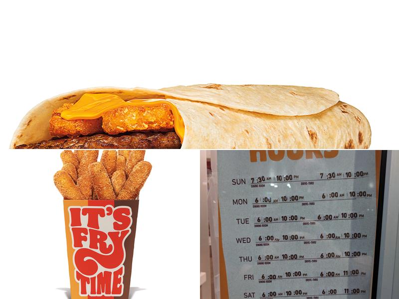 Burger King Menu