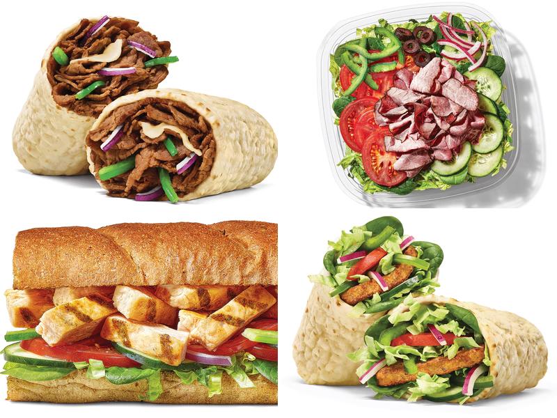 Subway Menu