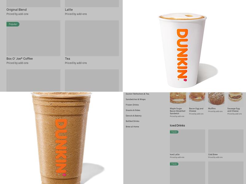 Dunkin' Menu