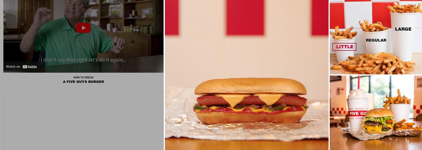 Five Guys Menu