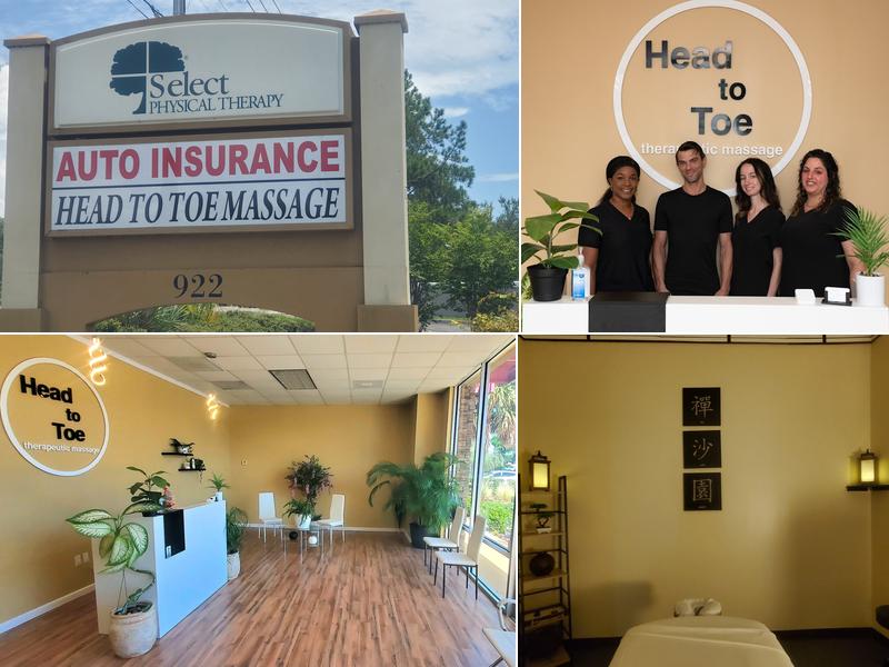 Head to Toe therapeutic massage