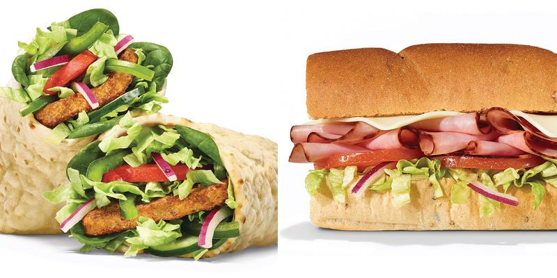 Subway Menu