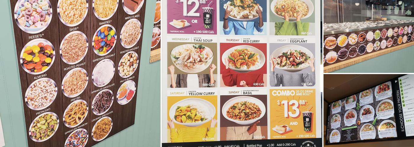 Thai Express Menu