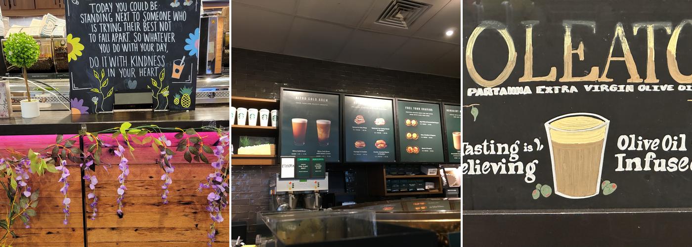 Starbucks Menu