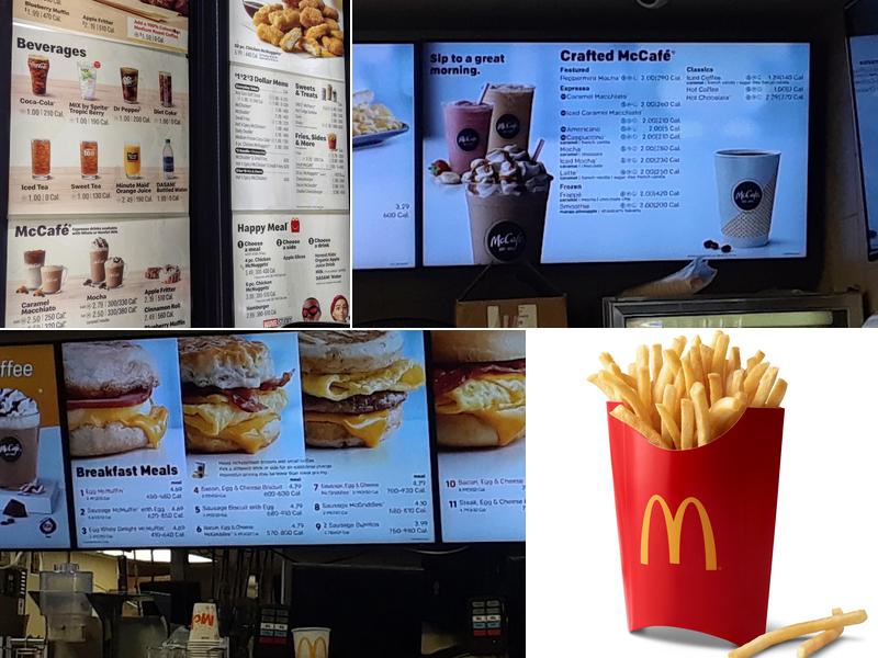 McDonald's Menu